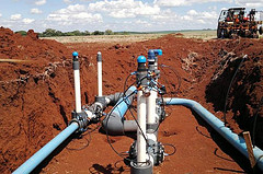 Netafim irrigation system